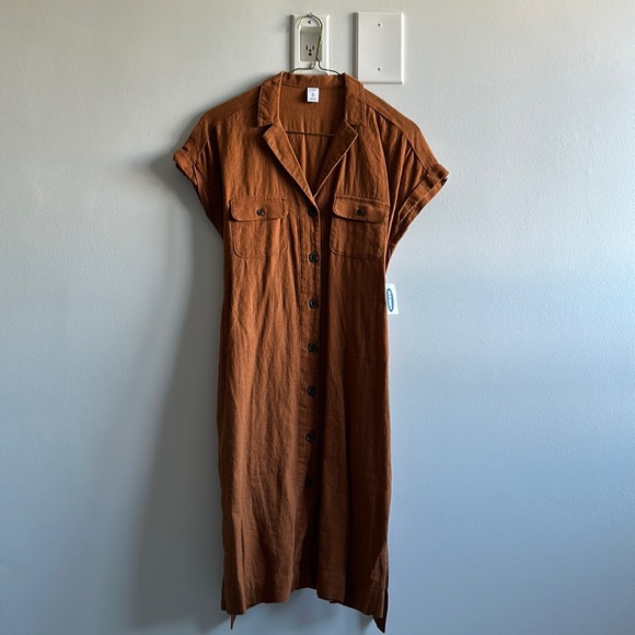 Old Navy Button Dress - Picture 2 of 4